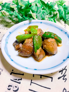 すぐでき♡茄子とピーマンの胡麻味噌炒め-レシピのメイン写真