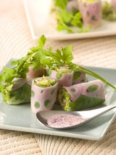 梅酢れんこんの生春巻き-レシピのメイン写真