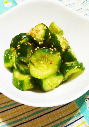 塩だれパリパリきゅうり-レシピのメイン写真