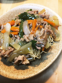 そうめんリメイク!皿うどん風〜!-レシピのメイン写真