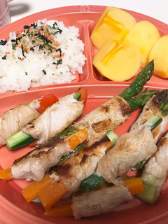 シャキシャキ♪野菜の豚バラ巻き♡-レシピのメイン写真