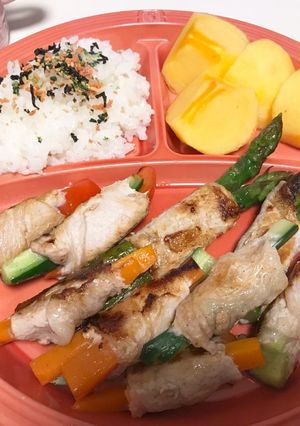 シャキシャキ♪野菜の豚バラ巻き♡-レシピのメイン写真