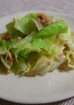 キャベツとツナのぽかぽかサラダ-レシピのメイン写真