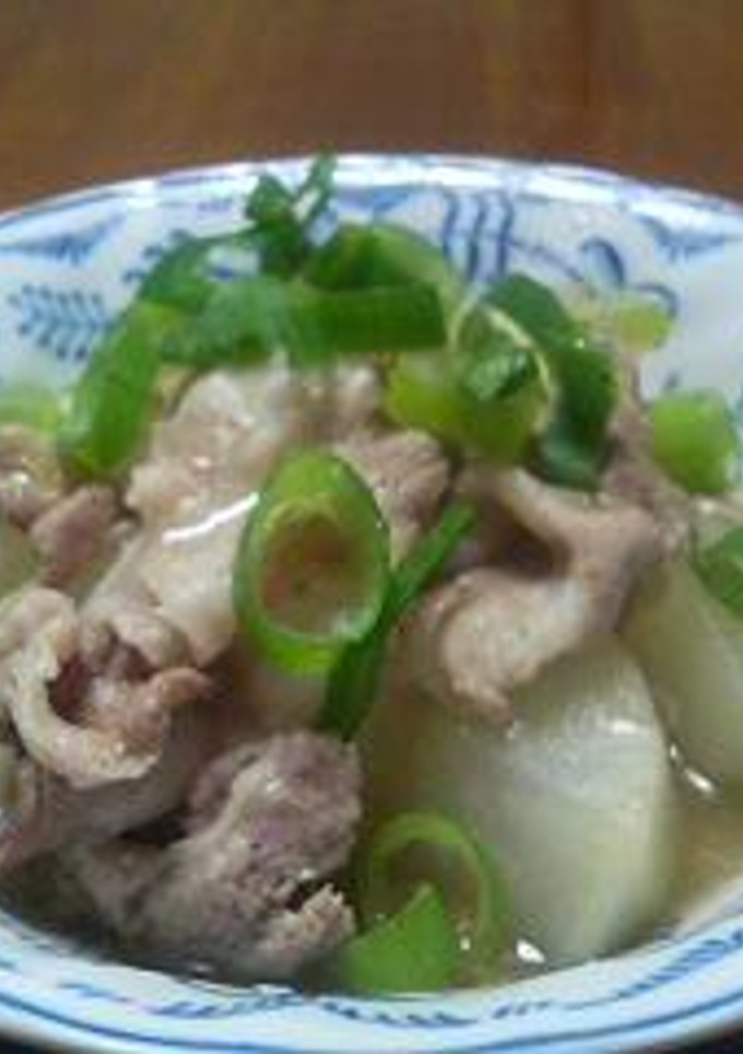 みそ大根の豚肉とろとろ煮-レシピのメイン写真