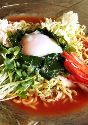 簡単 冷やし中華のタレ/トマトだれ-レシピのメイン写真