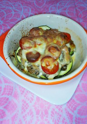 ズッキーニと、さば缶のチーズ焼き♪-レシピのメイン写真