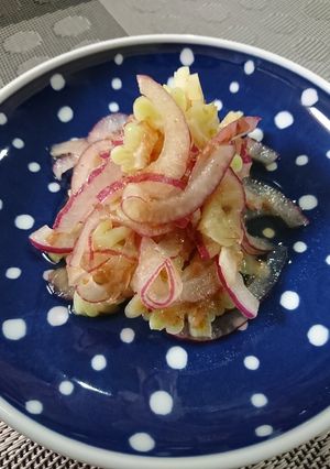 簡単☆ゴーヤと赤玉ねぎのあっさりサラダ-レシピのメイン写真