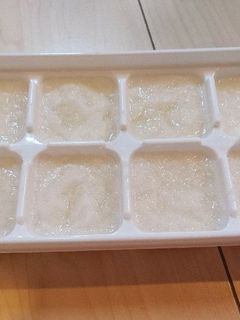 大根おろし冷凍-レシピのメイン写真