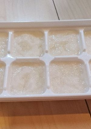 大根おろし冷凍-レシピのメイン写真