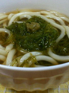 あったかめかぶうどん-レシピのメイン写真