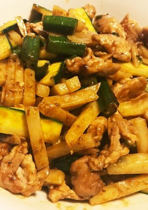 夏野菜のカレー炒め-レシピのメイン写真