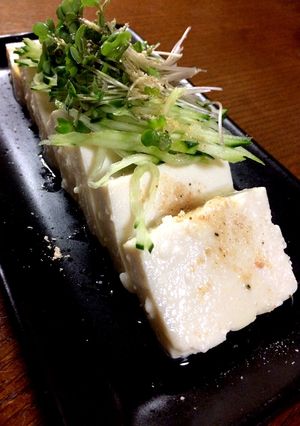 塩麹・醤油麹で冷奴-レシピのメイン写真