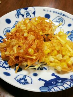 コーンポテトかき揚げ-レシピのメイン写真