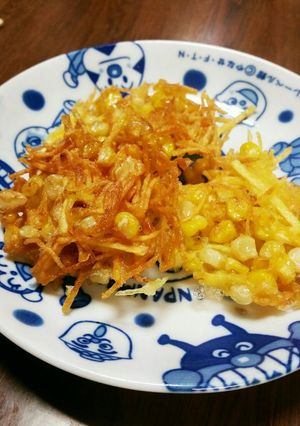 コーンポテトかき揚げ-レシピのメイン写真