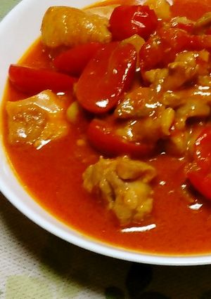 鶏肉deトマト煮-レシピのメイン写真
