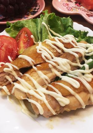 mogumogu照り焼きチキン-レシピのメイン写真