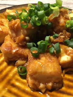 サイコロ豆腐ステーキ-レシピのメイン写真