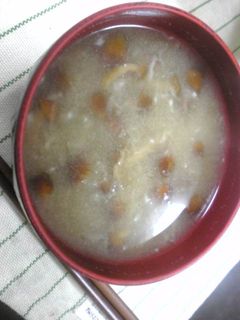 *おろしなめこ汁*-レシピのメイン写真