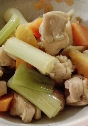 忙しい時に便利☆鶏肉と根菜の簡単煮-レシピのメイン写真