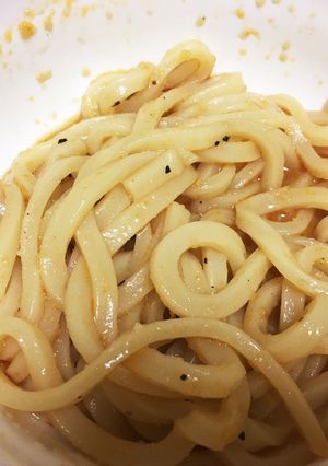 にんにくバターうどん-レシピのメイン写真