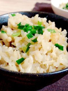 たっぷりキノコの炊き込みご飯:-)-レシピのメイン写真