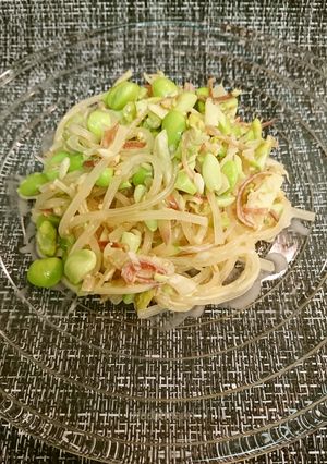 枝豆とマロニーサラダ-レシピのメイン写真