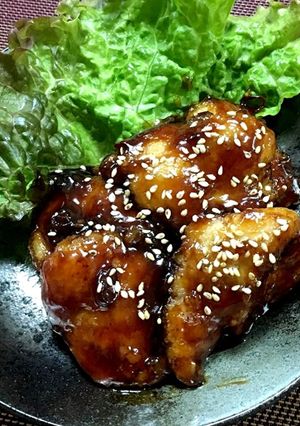 鶏胸肉の甘タレ唐揚げ-レシピのメイン写真