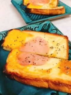 ハニーチーズトースト・生ハムのせ-レシピのメイン写真