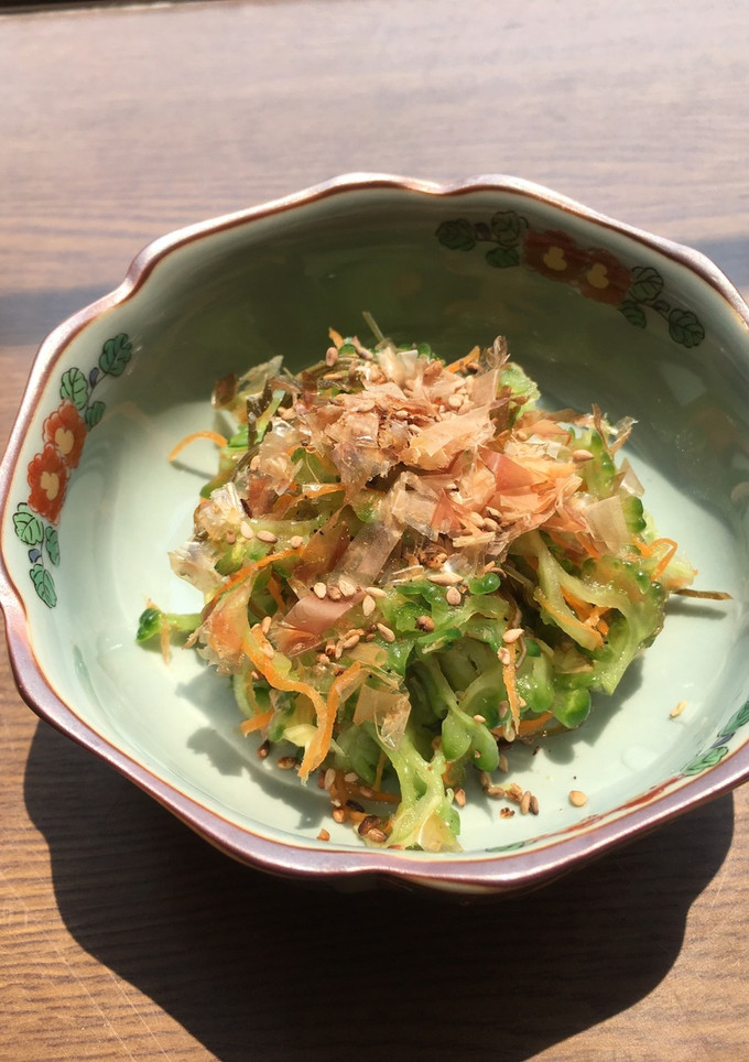 ゴーヤの酢しょうゆ和え-レシピのメイン写真