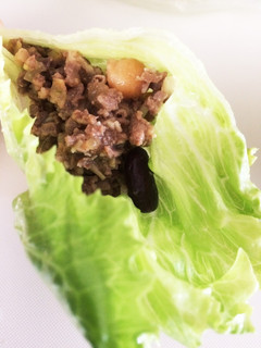 豚ひき肉のレタス包み-レシピのメイン写真
