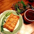 簡単♡サーモンとほうれん草のパイ包み