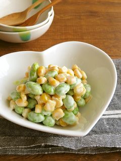 火を使わず♪枝豆とコーンのマヨサラダ-レシピのメイン写真