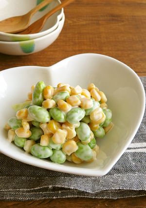 火を使わず♪枝豆とコーンのマヨサラダ-レシピのメイン写真