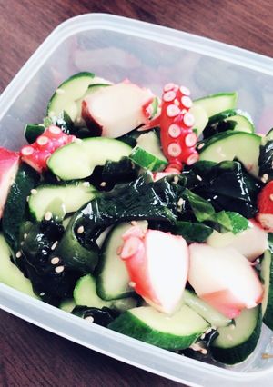 ちょうどいいタコの酢の物♡-レシピのメイン写真