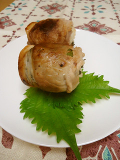 シソも巻いた☆肉巻きおにぎり-レシピのメイン写真