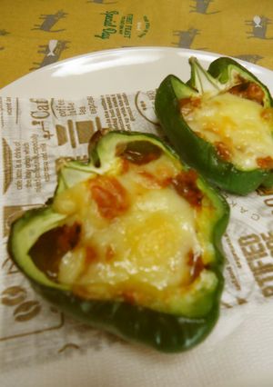 ピーマンのミートソース焼き-レシピのメイン写真