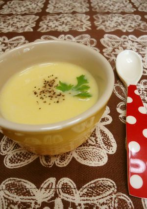 味噌バタコーンポタージュ-レシピのメイン写真