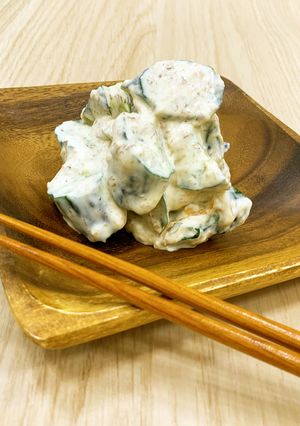 きゅうりのクリームチーズ和え-レシピのメイン写真