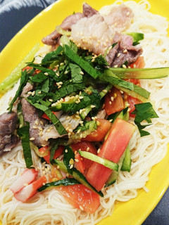 冷しゃぶそうめん-レシピのメイン写真