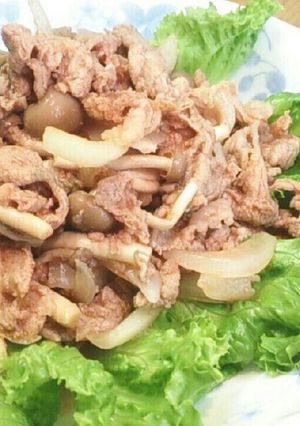 豚こま肉のケチャップ炒め-レシピのメイン写真