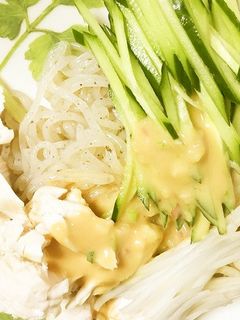 西京味噌胡麻だれの冷麺☆ダイエットに-レシピのメイン写真