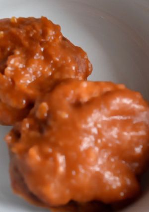 すりおろし人参入り煮込みハンバーグ-レシピのメイン写真