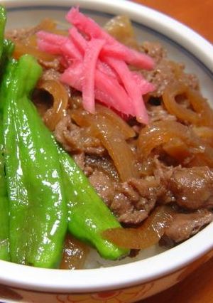 牛丼＊しょうが焼きのたれを使って-レシピのメイン写真