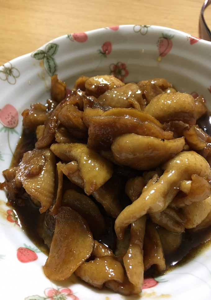簡単！絶品！鶏皮煮-レシピのメイン写真