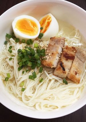 簡単激うま♡♡さっぱりがっつり塩そうめん-レシピのメイン写真