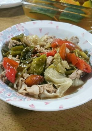 簡単☆豚肉と野菜たっぷりオイスター炒め-レシピのメイン写真