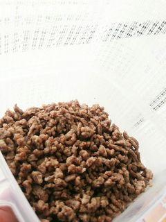 簡単★離乳食期の牛そぼろ-レシピのメイン写真