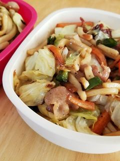 お弁当に 焼きうどん-レシピのメイン写真