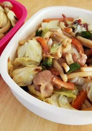 お弁当に 焼きうどん-レシピのメイン写真