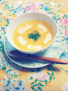 ほっこり~なカボチャスープ-レシピのメイン写真
